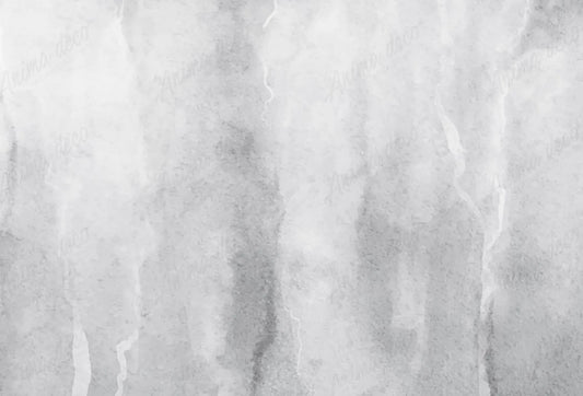 Papel tapiz con suave textura difuminada estilo acuarela en tonos gris perla y blanco.
