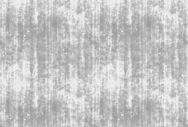 Papel tapiz con textura de concreto lavado en tonos grises y blanco de estilo industrial